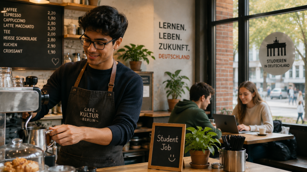  International student working part time in Germany on student visa 2026