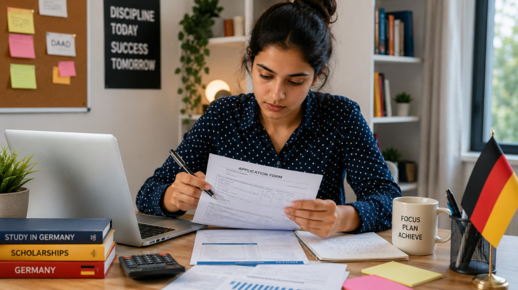  Student reviewing Germany student visa 2026 application to avoid rejection
