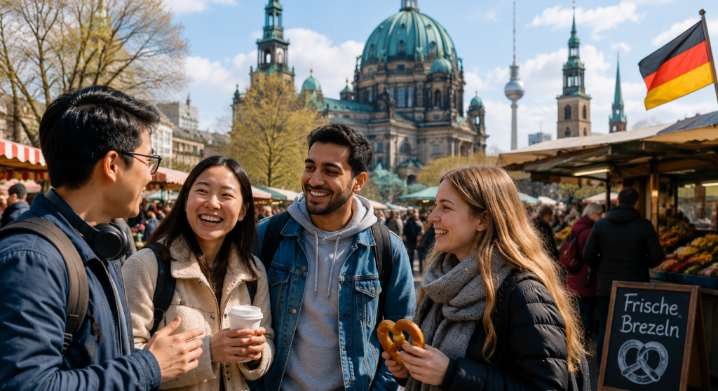  International students enjoying student life in Germany after Germany student visa 2026 approval